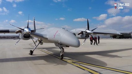 Bayraktar AKINCI B TİHA gökyüzüyle buluştu