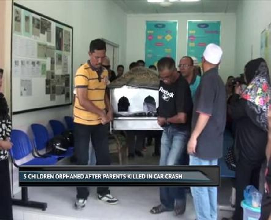 5 children orphaned after parents killed in car crash