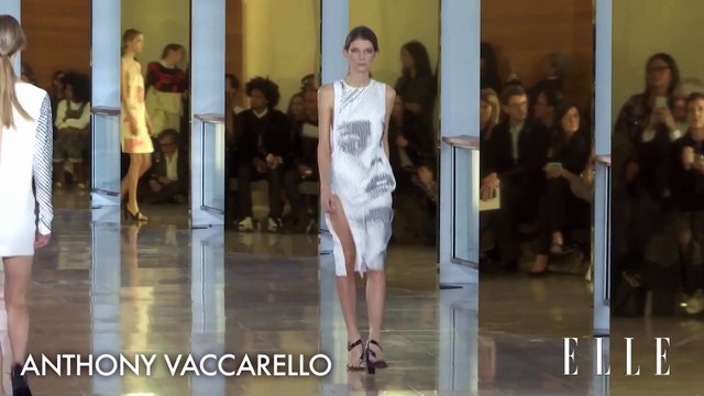 Défilé Anthony Vaccarello, Printemps-Eté 2016
