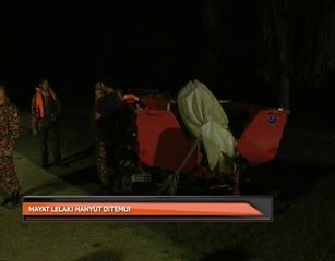 Mayat lelaki hanyut ditemui