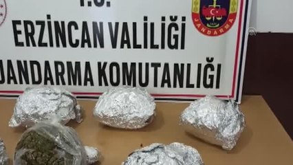 Yolcu otobüsünde 4 kilogram uyuşturucu ele geçirildi