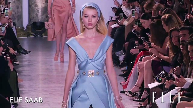 Défilé Elie Saab haute couture printemps été 201