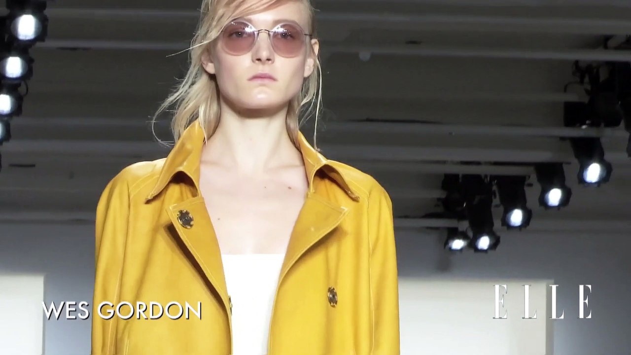 Défilé Wes Gordon, Printemps-Eté 2016