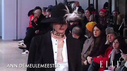 Défilé Ann Demeulemeester, Automne-Hiver 2017
