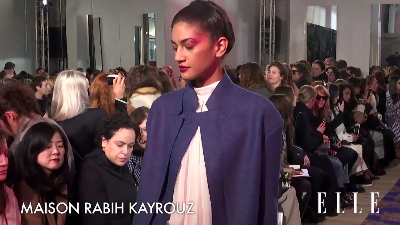 Défilé Maison Rabih Kayrouz prêt à porter Automne-Hiver 2016-1017