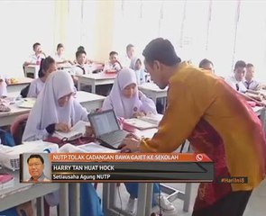 NUTP tolak cadangan bawa gajet ke sekolah