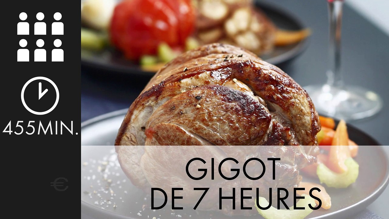 A TABLE : Le rustique : gigot de 7 heures