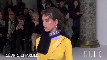 Défilé Cédric Charlier prêt à porter Automne-Hiver 2016-2017