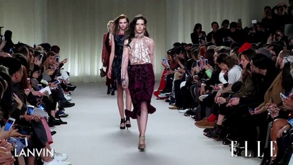 Défilé Lanvin prêt à porter Automne-Hiver 2016-2017
