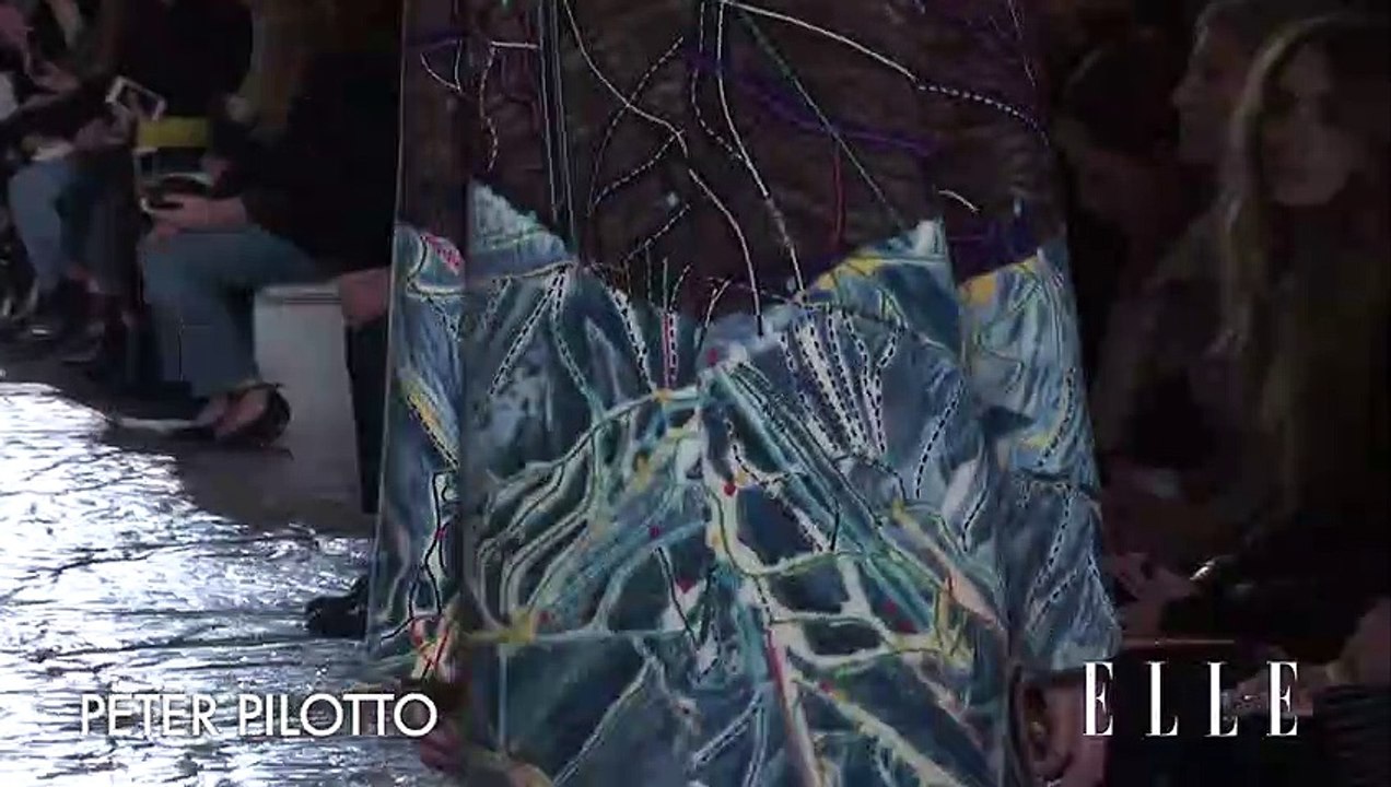 Défilé Peter Pilotto prêt à porter Automne-Hiver 2016-2017