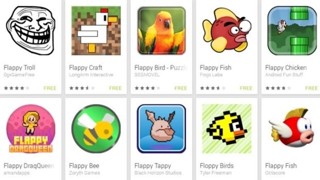 Flappy Bird : un clone du jeu sort toutes les 24 minutes sur l'Apple Store