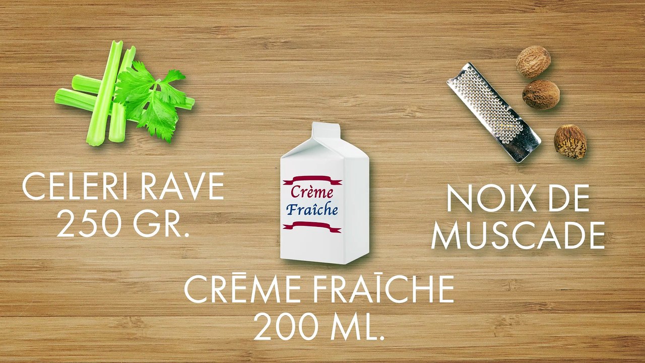 A TABLE : Purée de celeri rave THERMOMIX