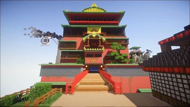 Minecraft : revisitez l'univers de Chihiro de manière inédite avec cette magnifique reproduction