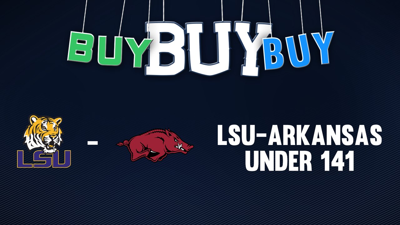 Take The Under (141) For LSU VS. #14 Arkansas