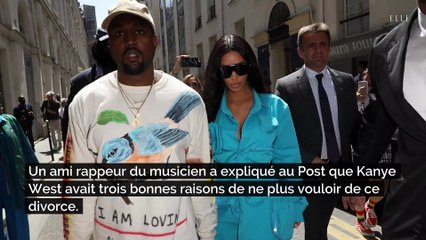 Kanye West : les 3 raisons pour lesquelles il veut rester marié à Kim Kardashian