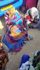 बस से कुचलकर बालक की मौत, ग्रामीणों ने किया प्रदर्शन