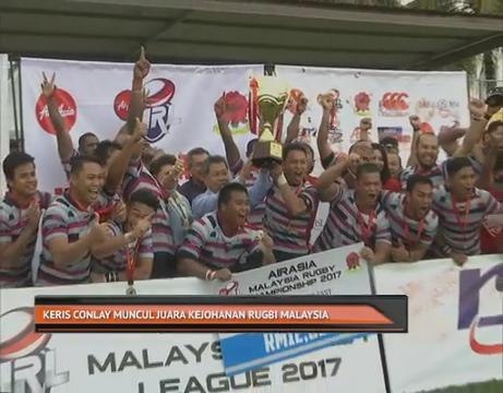 Keris Conlay muncul juara Kejohanan Rugbi Malaysia