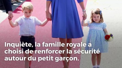 Menacé par Daesh, le prince George a droit à une sécurité renforcée
