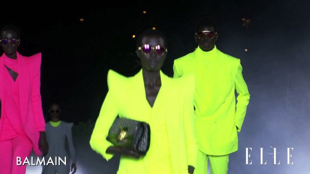 Défilé Balmain prêt-à-porter Printemps-été 2021