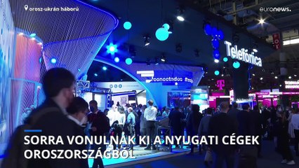 Sorra vonulnak ki nagy nyugati cégek az orosz piacról