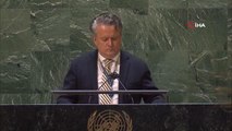Son dakika: Birleşmiş Milletler Genel Kurulu'nda yapılan oylamada Rusya'nın Ukrayna'ya yönelik saldırısını kınayan karar tasarısı 5'e karşı 141 oyla kabul...