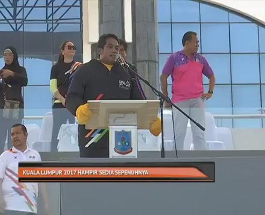 Sukan SEA Kuala Lumpur 2017 hampir sedia sepenuhnya