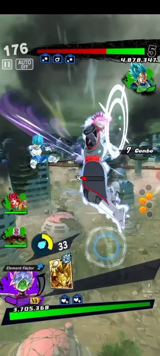 Battle Gauntlet Super Saiyan God SS Vegeta Floor 25