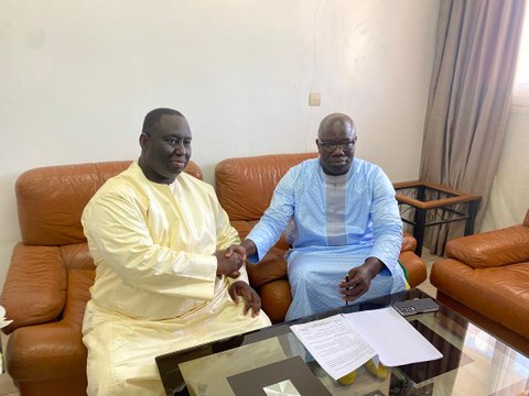 Passation de service à Guédiawaye: Aliou Sall a finalement transmis les rênes à Ahmed Aïdara