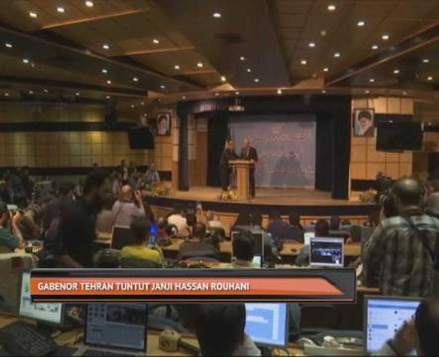 Gabenor Tehran tuntut janji Hassan Rouhani