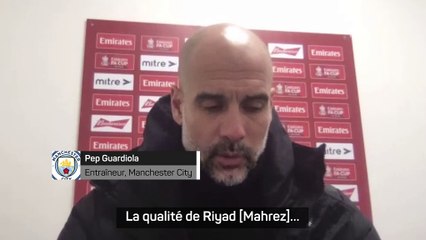 Manchester City - Guardiola : "Mahrez ? Le meilleur joueur dans le dernier tiers"