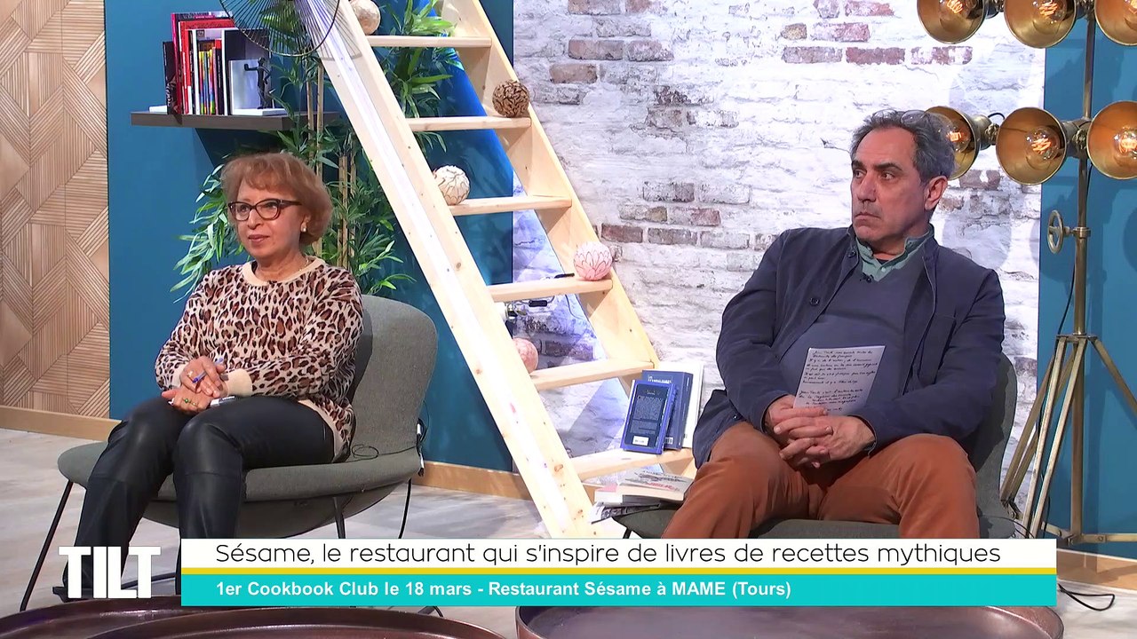 TILT - 02/03/2022 - 3/3 - Sésame, le restaurant qui s'inspire de livres de recettes mythiques