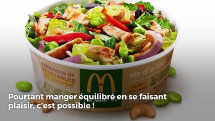 Voici ce qu’il faut manger chez McDonald's quand on fait attention à sa ligne