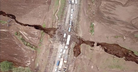 This huge crack could have once torn the continent of Africa