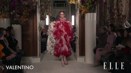 Défilé Valentino haute couture printemps-été 2019
