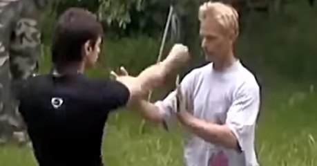 This 'energy shield master' believed he could stop an MMA fighter with his mind