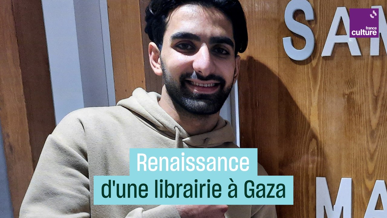 Un libraire palestinien rouvre sa librairie quelques mois après sa destruction