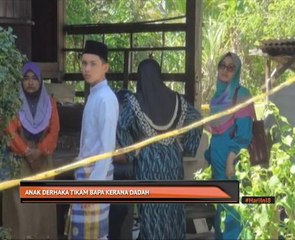 Anak derhaka tikam bapa kerana dadah