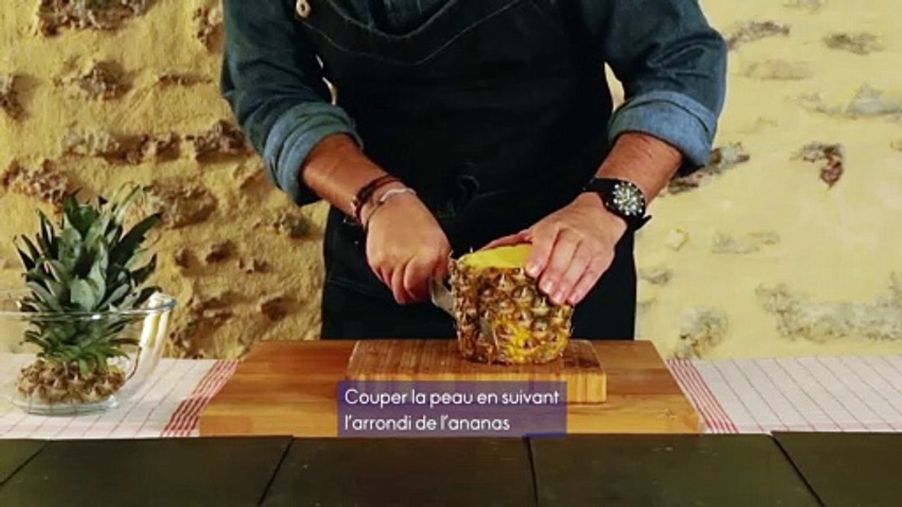 Comment découper un ananas ?