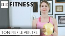 15 minutes d'abdos avec un ballon de Pilates┃ELLE Fitness