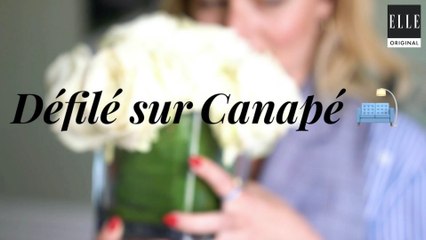 Défilé sur canapé - Micheal Kors avec Sabina Socol