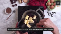 Mi-cuits au chocolat praliné et fève tonka