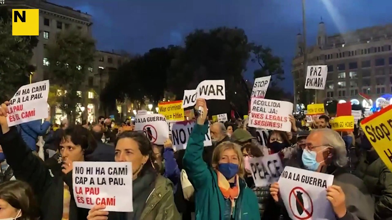 Concentració en contra de la guerra 2