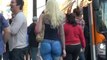 This woman walked around Los Angeles completely bottomless...And nobody noticed!