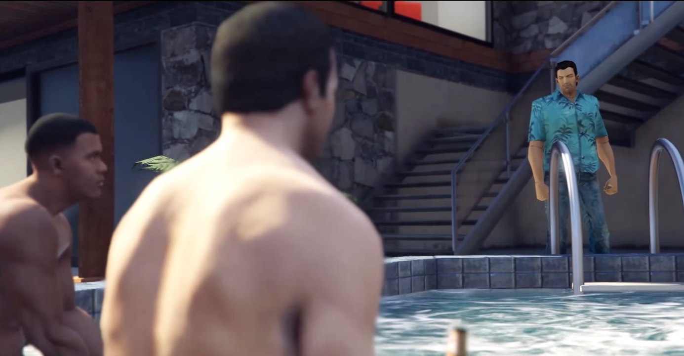 GTA 5 :  Tommy Vercetti de Vice City s'incruste dans le jeu !