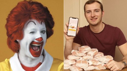 He found a flaw in a McDonald’s offer and got 100 free cheeseburgers in a single day