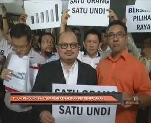 Tujuh pengundi fail semakan kehakiman persempadanan