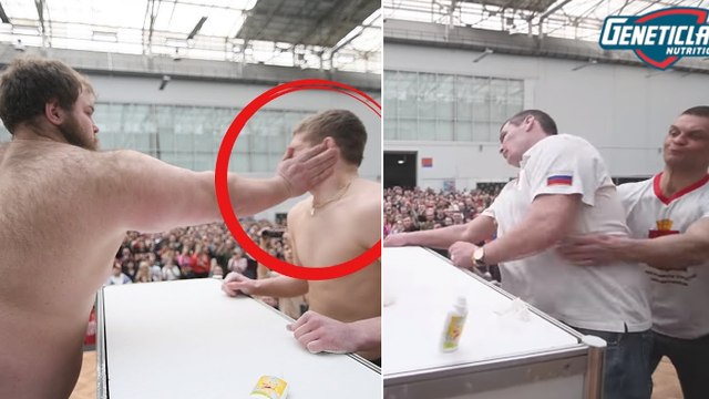 These russian slapping contests seem silly but contestants endure a world of pain