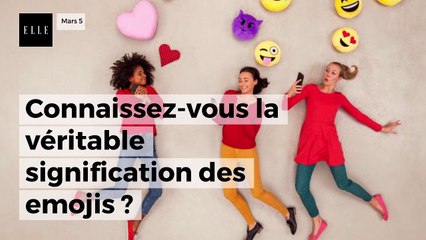Connaissez-vous la véritable signification des emojis ?