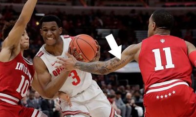 This Basketball Player Has The Most Unexpected Tattoo Hidden On His Arm