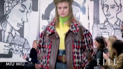Défilé Miu Miu prêt à porter Automne-Hiver 2018-2019